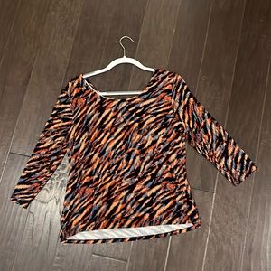 Women’s multi color long sleeve from LiverPool.